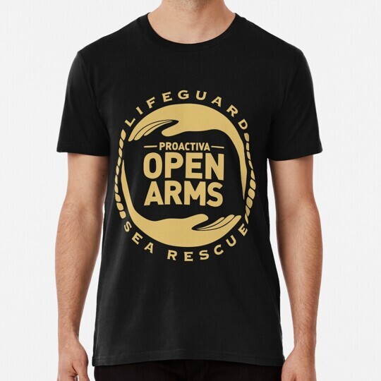 Open Arms Size S to 5XL Made in the USA T-Shirt