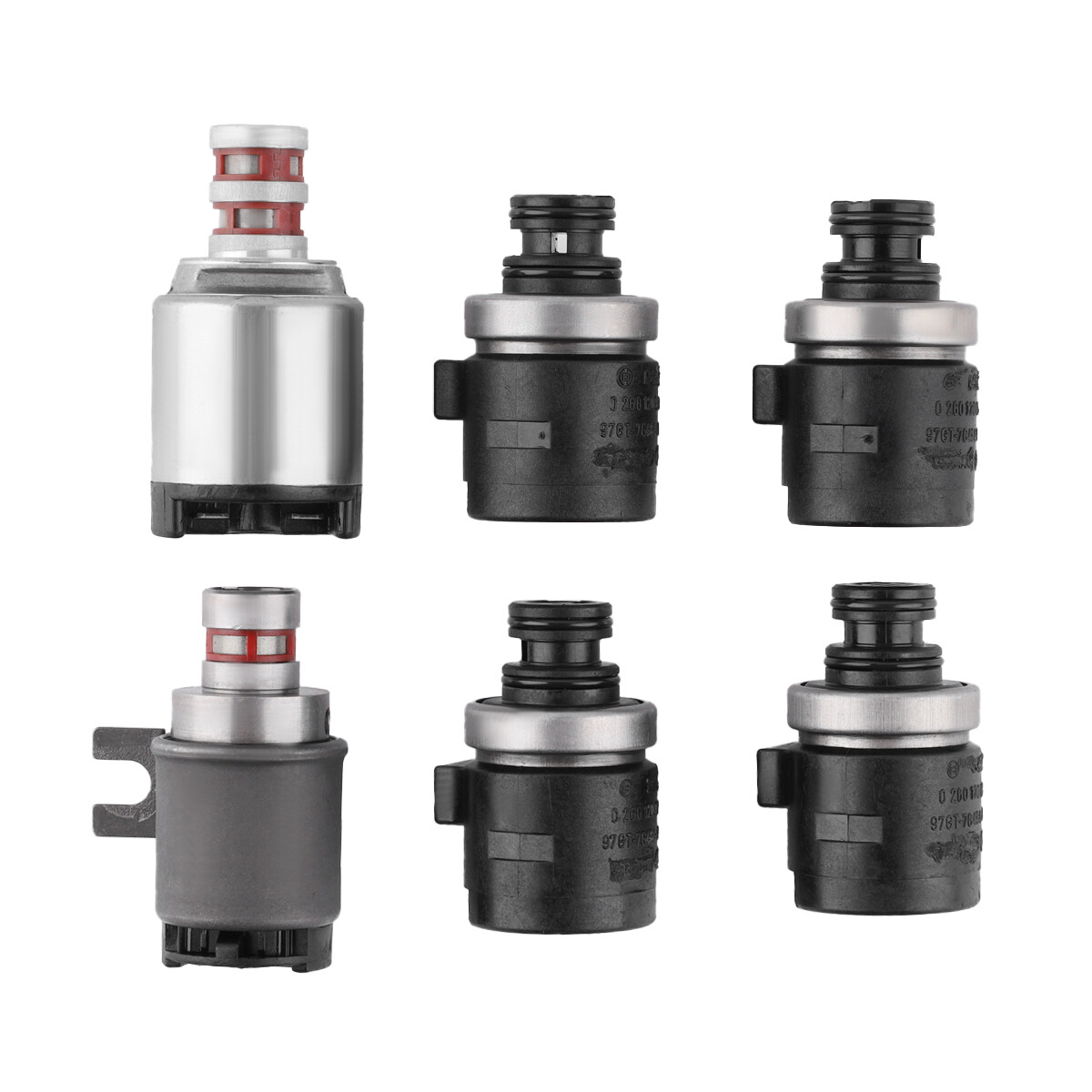 Transmission Shift Solenoid Kit 5R55E 4R44E 6Pcs For Ford Ranger