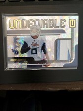 2019 Panini Unparalleled Impact Refractor Undeniable Patch Marcus Mariota 48/50