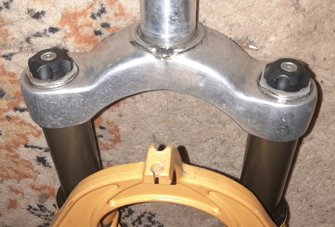 RARE VINTAGE 1997 MARZOCCHI BOMBER Z3 SINGLE CROWN MTB FORK 26