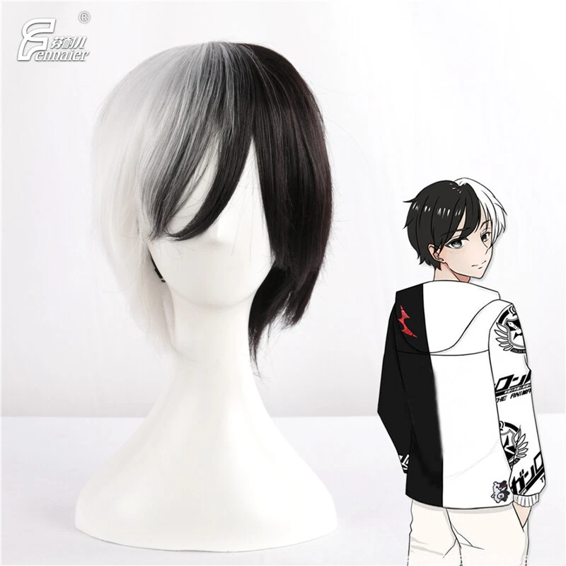 Anime Danganronpa Monokuma Cosplay Wig Short Wig eBay
