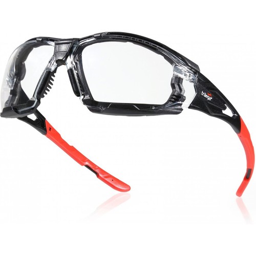 Lunettes de sécurité Traega Seto F+ Elite Premium + mousse et sangle anti-buée anti-rayures - Photo 6 sur 20