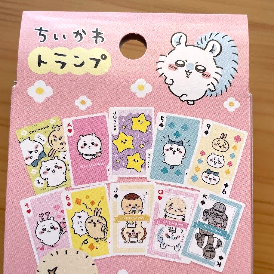 Chiikawa Trump & UNO Card Game Ensky Japan Anime Hachiware Chiikawa Trump & UNO Card Game Ensky Japan Anime Hachiware
