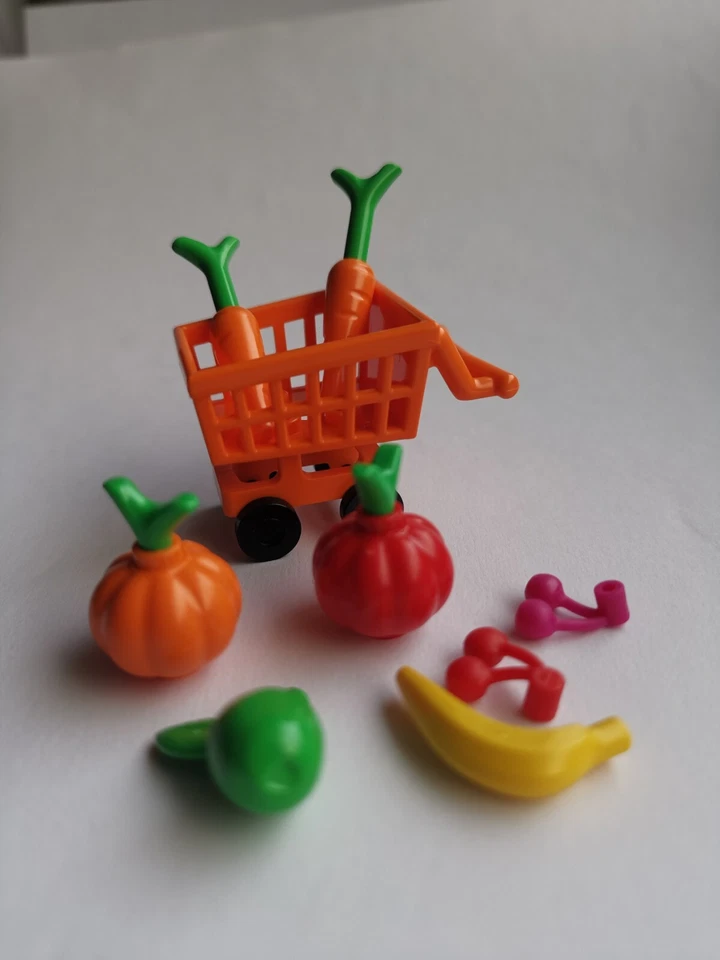 Lego® Kassenband Kasse Einkaufswagen Supermarkt Hofladen Obst friends City Neu - Bild 3 von 4