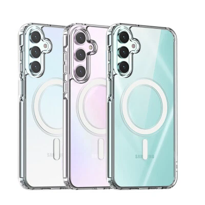 AICASE Magsafe Magnetic Case For Samsung Galaxy A16/A15/A35 5G Clear Shockproof Cover