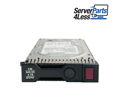 872745-001 HPE 4TB 12G MidLine 7.2K LFF 3.5