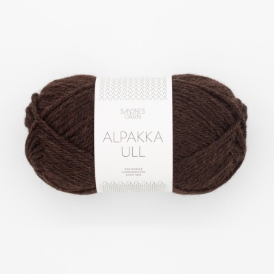 ALPAKKA ULL von SANDNES GARN - KAFFE (3581) - 50 g / ca. 100 m Wolle