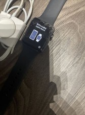 Apple MTF32LLA Watch Series 3gps 42 Mm Space Gray Aluminum With Black