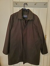 Mens Chaps by Ralph Lauren Black Dress Winter Jacket 42L W/ Zip Out Lining