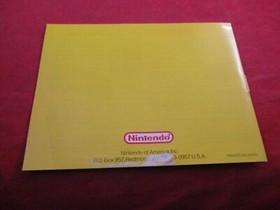 Dr. Mario Nintendo NES Instruction Manual Booklet ONLY