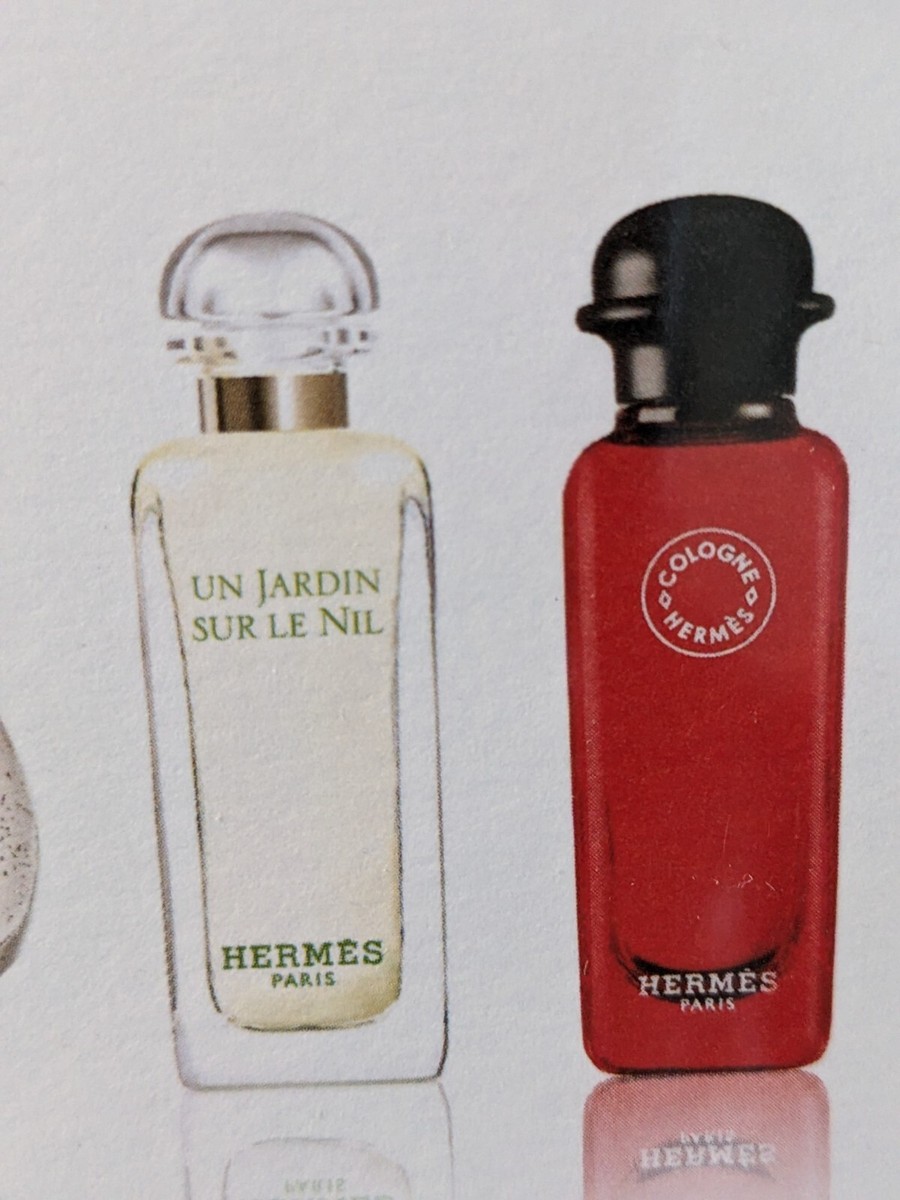 Hermes Parfums Gift SET Mini Perfume Women Twilly d' Hermes Fresh