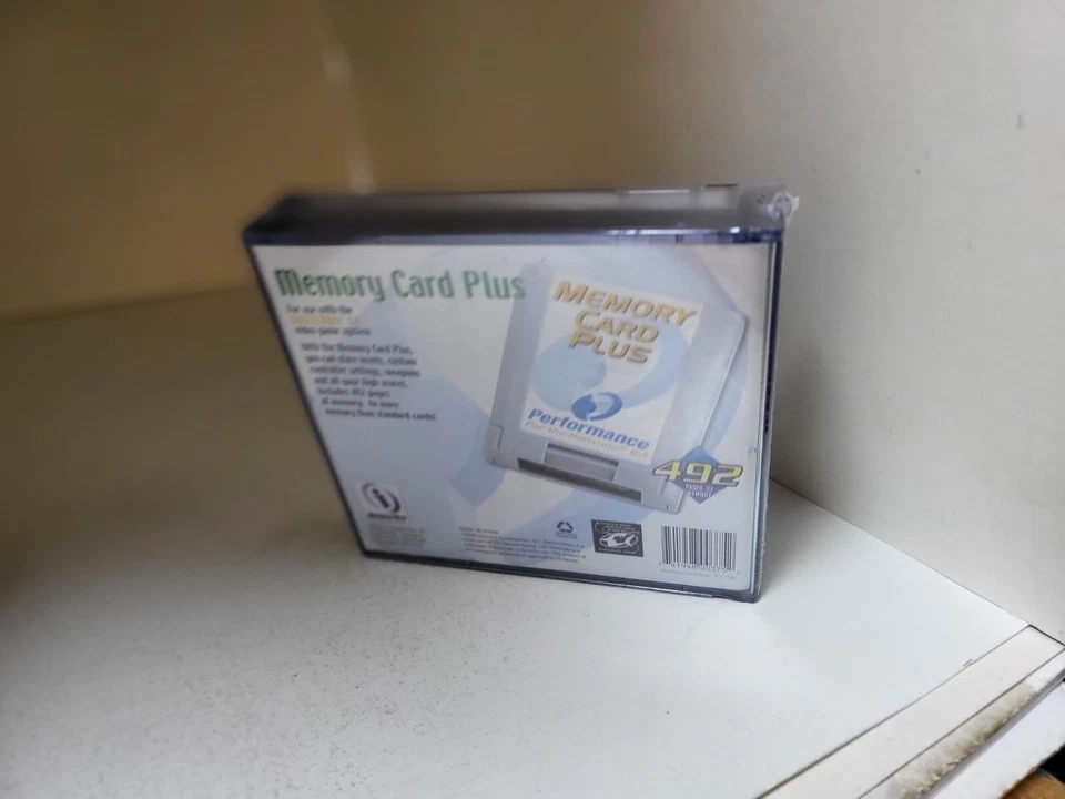 NEW Memory Card Plus 492 pages + Storage Case Game Saves for N64 Nintendo 64 Q15 - Image 2 of 4