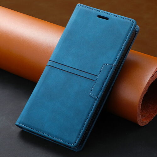 Genuine leather Wallet Case For Samsung Galaxy S22 S21 S20 Plus A53 Flip Cover - Picture 14 of 19