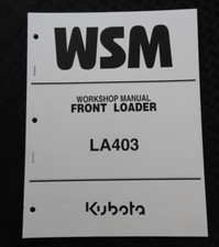 KUBOTA B3030 TRACTOR "LA403 LOADER" SERVICE REPAIR MANUAL NICE