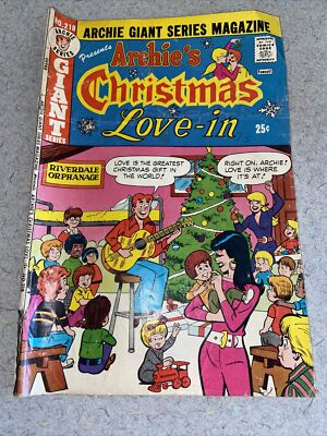 Archie s Christmas Love-In No. 218 January 1974