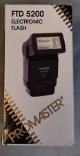 Camera Flash, Promaster FTD 5200 Shoe Mount Flash for Canon
