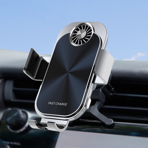 For Samsung Galaxy Z Flip 5 4 3 2 iPhone Universal Wireless Car Charger 15W Fast - Picture 9 of 12