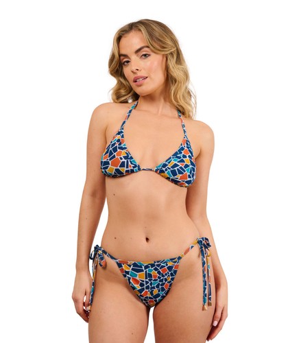 Pantalones de bikini Kiniki Tan Through impermeables laterales para atar mujer - Imagen 28 de 73