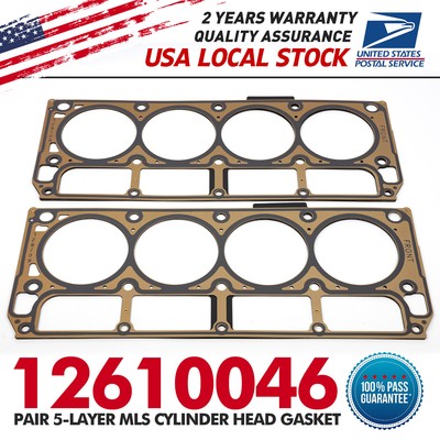 Durable New MLS Cylinder Head Gaskets fit for Chevr Corvette/Caprice/Camaro US