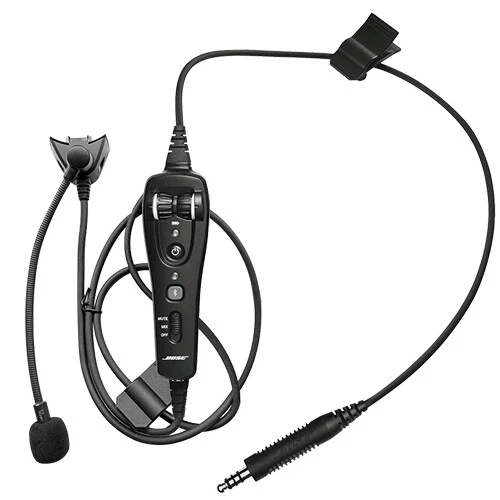 BOSE A20 HEADSET CABLE ASSEMBLY Bluetooth battery powered 150 ohm dynamic mic