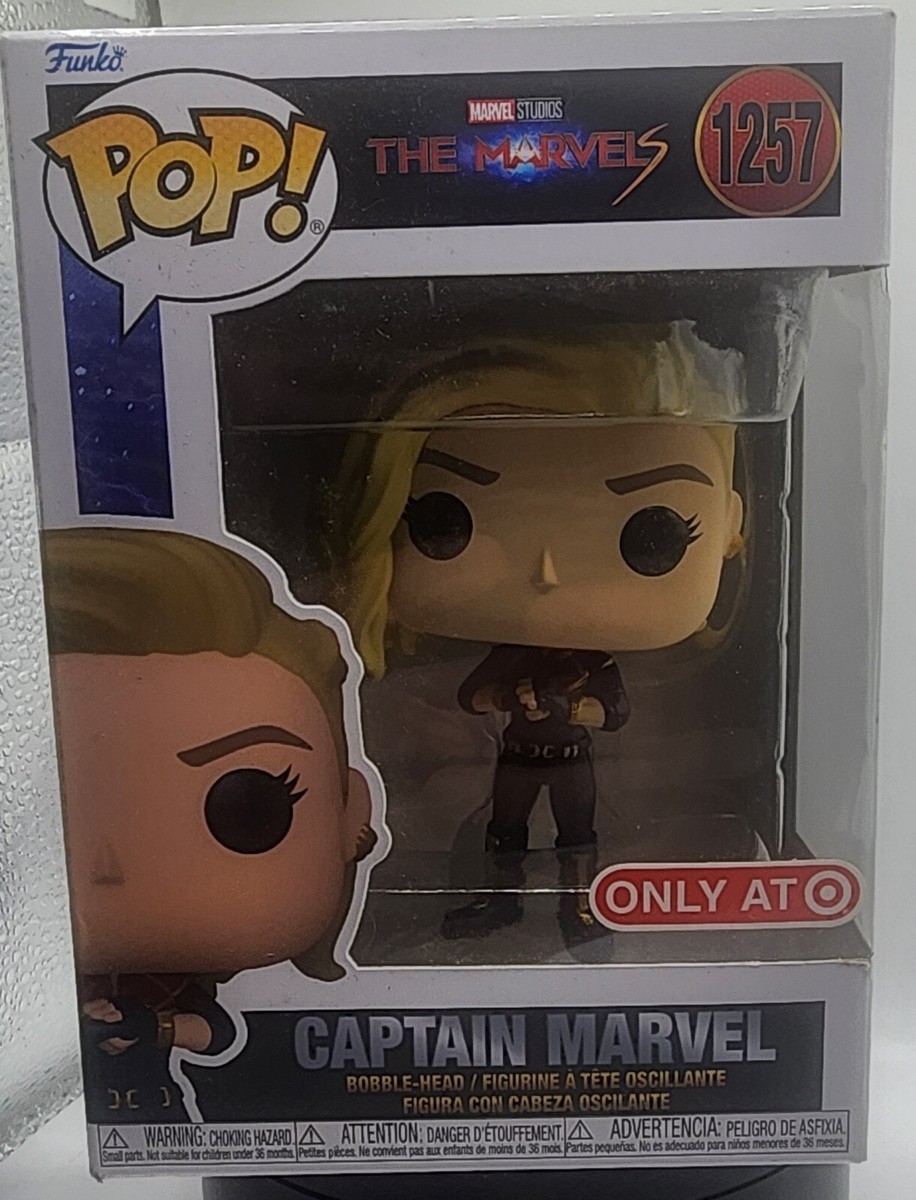 Funko POP! Vinyl: The Marvels Captain Marvel Bobble Head 1257