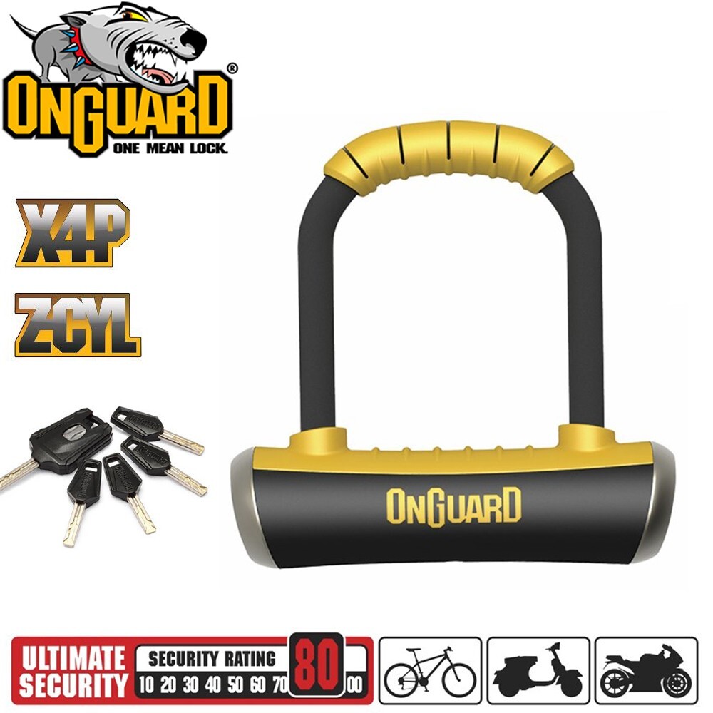 Oxford Products LK181 HD Mini U Lock 14mm. Bicycle Diamond And Motorcycle Gold Sold Secure. Disc Lock - View #7