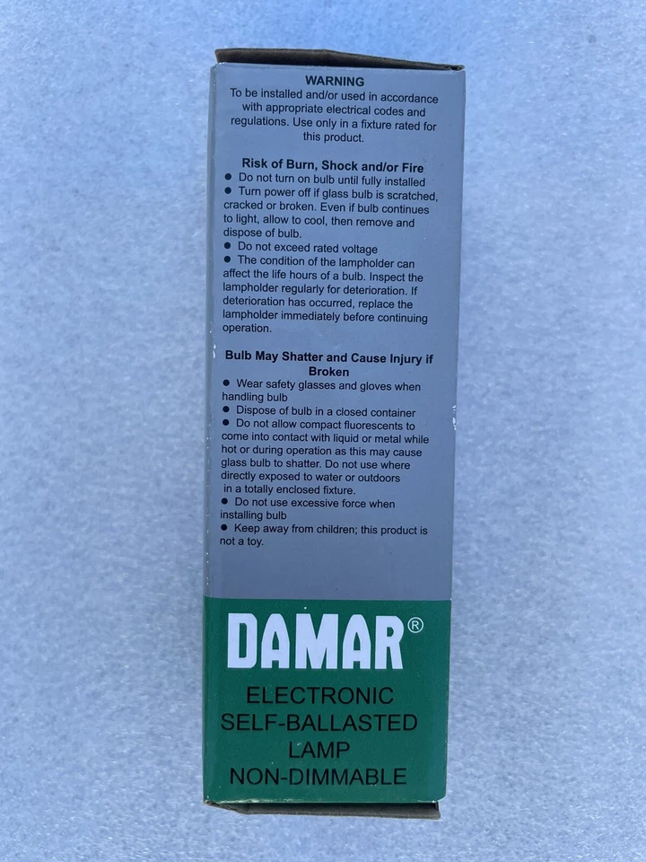 Demar 24122A Electronic Energy Saving Bulb E12 Base - Image 2 of 4