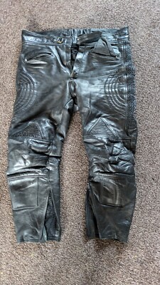 Euro Style Motorrad Lederhose 40 Bundweite