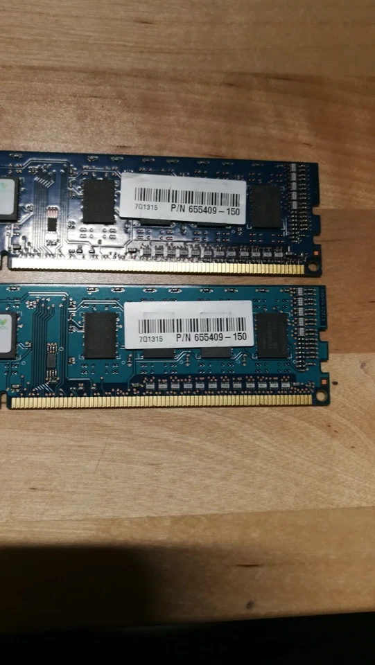 PAIR OF HP 6200 Pro SFF HMT325U6CFR8C-PB 2GB RAM Memory- 655409-150 FREE SHIPP - Image 2 of 4