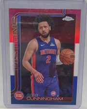Topps 2025-26 Chrome Cade Cunningham #88 Detroit Pistons NBA