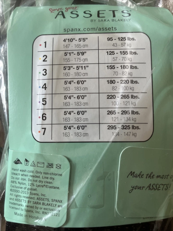 Revendedores LOTE 10 pares de medias SPANX Sara Blakely modeladoras texturizadas Wishbone talla 2 Foto 3 de 4