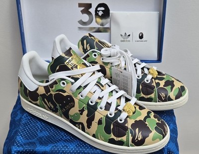 adidas Stan Smith x Bape 30th Anniversary Gr. 42 Neu Komplett