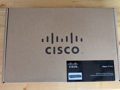Cisco RV340 1000Mbps Dual WAN Gigabit VPN Router (RV340-K9-NA)