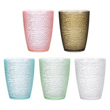 Bicchieri Acrilici 10oz, 1Set Tazze Riutilizzabili in Plastica Colore Misto