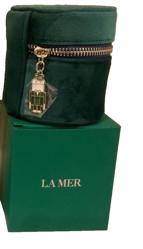 La Mer Moisturizer Case Velvet Emerald with charm | eBay