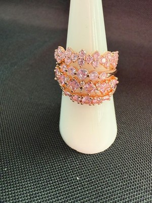 Bomb Party Delicates Bands Wings Spread Across Endless Dawn Ring sz 7 RG83361