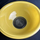 Pyrex Mixing Bowl Primary Color Yellow Clear Bottom #323 1.5L Vintage Corning NY