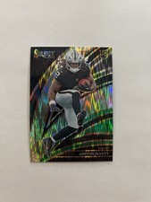 2025 Panini Select Club Level Ashton Jeanty #204 Black & Green Shock Prizm (RC)