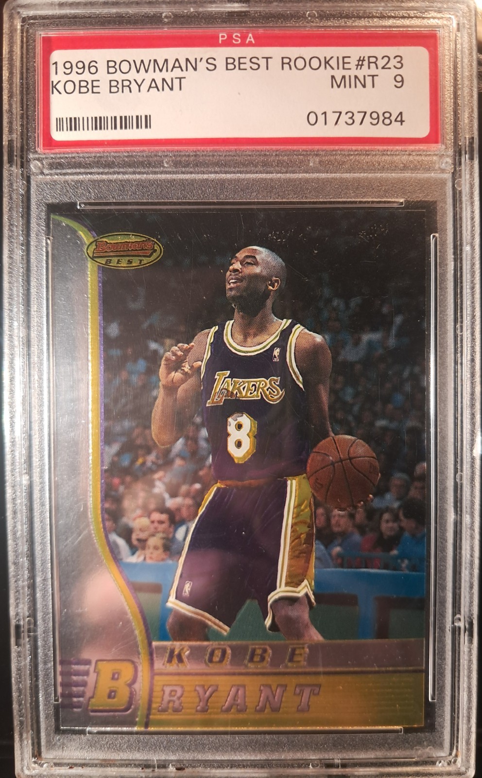 Kobe Bryant 1996 Bowman's Best #R23 Base Price Guide - Sports Card