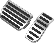 ACROPIX 2pcs Brake Pedal Pad Gas Accelerator Pedal Cover for Volvo XC60 2010-201