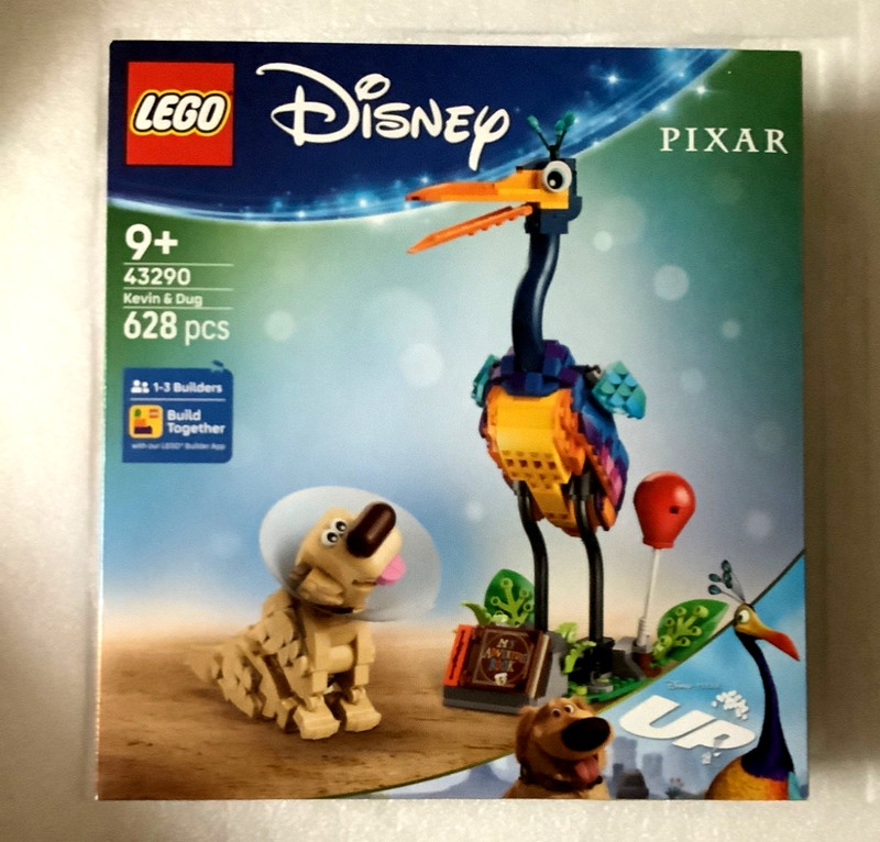 LEGO Disney Pixar Kevin & Dug (43290) - New box damaged.