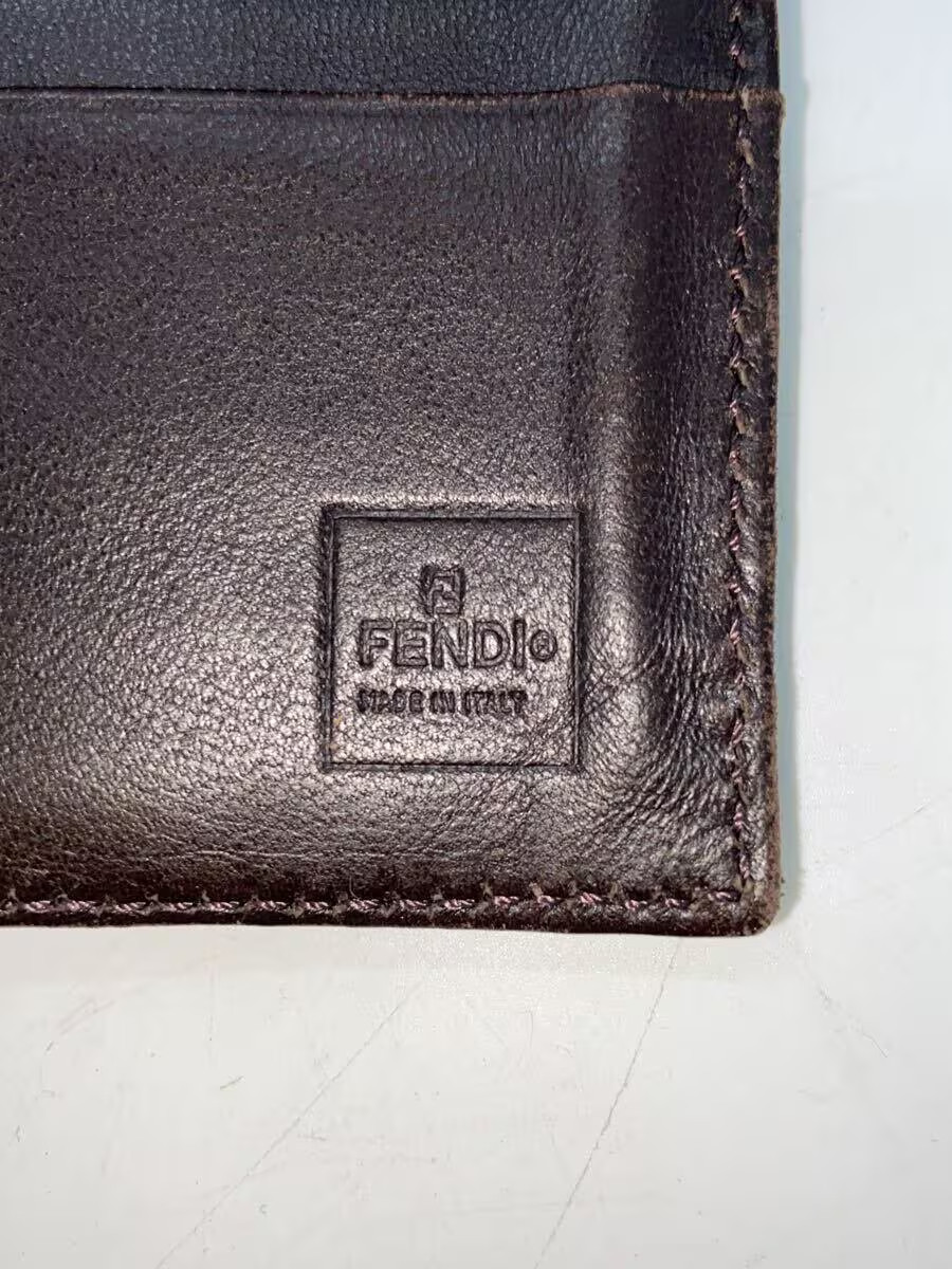 FENDI Tri-fold Wallet -- KHK Stripe Men's thumbnail 3