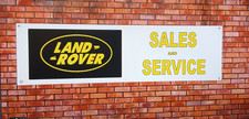 Land Rover Banner Retro Sales Service Garage Workshop Wall Display Sign