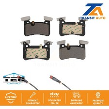 Rear Ceramic Brake Pad And Wear Sensor Kit For Mercedes-Benz C63 AMG E63 S CLS63 Rear Ceramic Brake Pad And Wear Sensor Kit For Mercedes-Benz C63 AMG E63 S CLS63