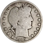 1905-O Barber Half Dollar