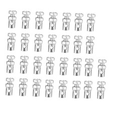 30PCS Universal 1/8 inch Clutch Brake Throttle Cable Ends, Go Kart, Bicycle,