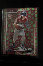 2026 Topps Series 1 - Corbin Carroll #314 Green & Pink Polka Dots