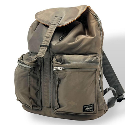 #ad PORTER YOSHIDA Tanker Backpack Daypack Gray Nylon Rare Vintage Japan Used $168.17