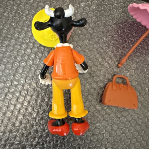 Vintage 1980s Disney Clarabelle Cow 5.5”Poseable Action Figure ARCO Toys RARE - Picture 9 of 22