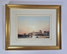 Framed Print  - Early Morning Tenby Harbour  by Graham Hadlow approx.35cm x 25cm